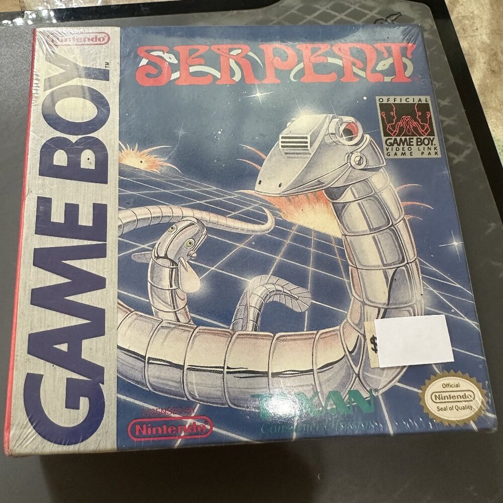 Serpent Nintendo Game Boy 1990 Taxan CIB New Sealed